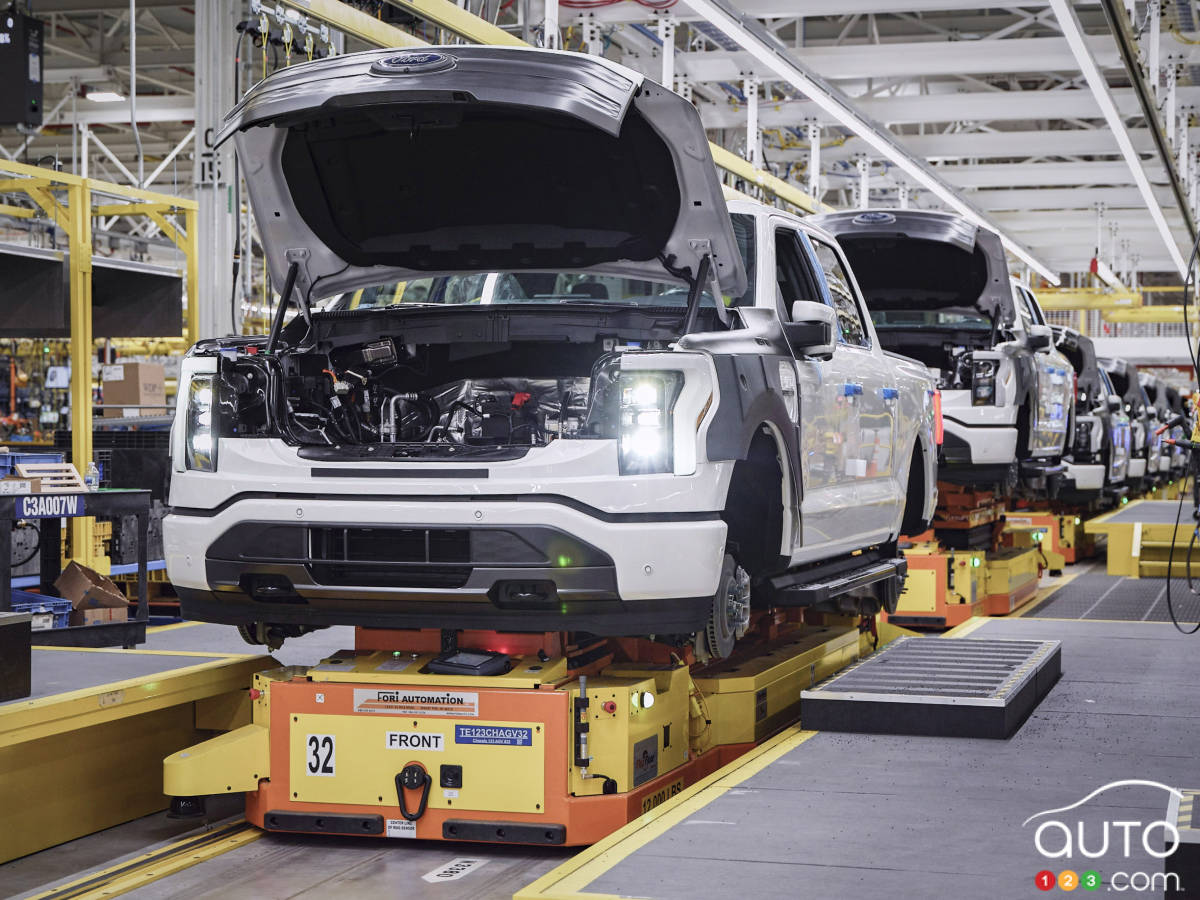 Production du Ford F-150 Lightning, img. 4